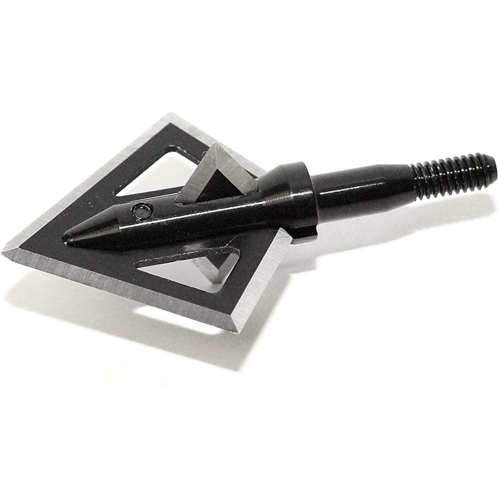 Photo of a Magnus Hornet 4 blade broadhead.