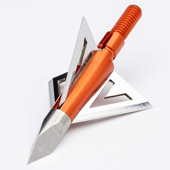 Photo of a Wasp Havalon HV 100 broadhead.