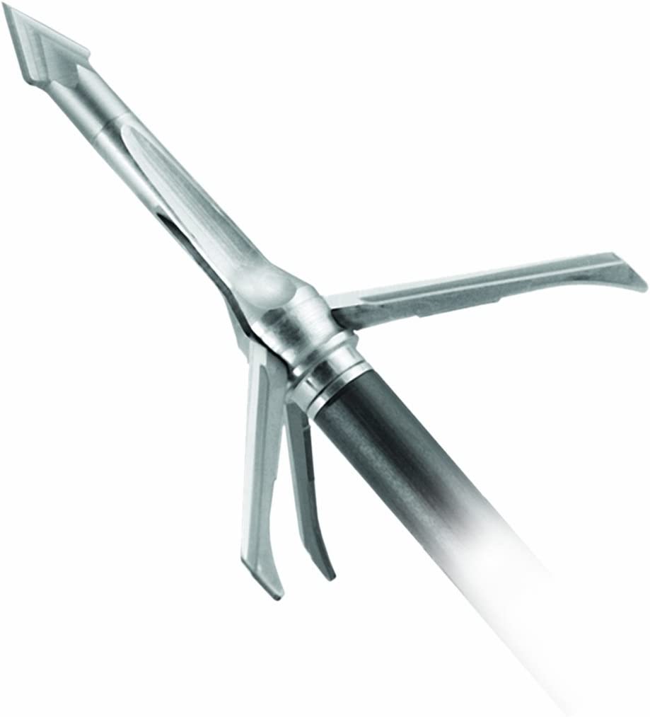 Photo of a Grim Reaper Razorcut mechanical broadhead.